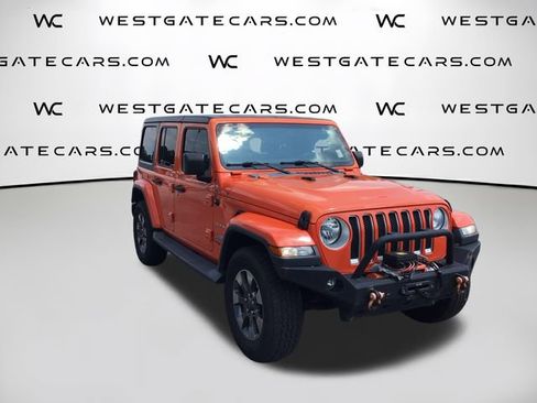 Used 2018 Jeep Wrangler Unlimited Sahara w/ Cold Weather Group AWD/4WD image 1
