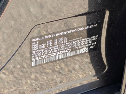 Used 2019 BMW 750i xDrive image 35