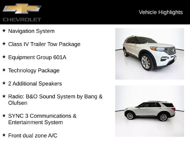 Used 2023 Ford Explorer Platinum w/ Technology Package AWD/4WD image 5