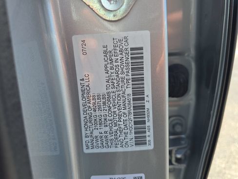 Certified 2024 Honda Accord Sport image 30