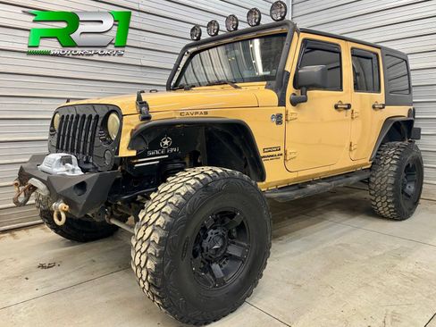 Used 2014 Jeep Wrangler Unlimited Sport w/ Quick Order Package 23S AWD/4WD image 1