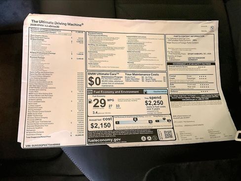 New 2026 BMW X3 xDrive30i w/ Premium Package AWD/4WD image 18
