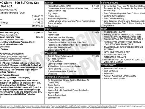 Used 2022 GMC Sierra 1500 SLT w/ SLT Premium Package AWD/4WD image 6