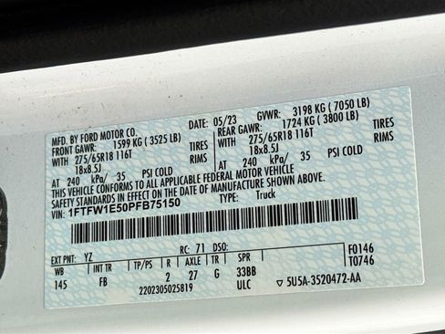 Used 2023 Ford F150 XLT w/ Equipment Group 302A High image 27