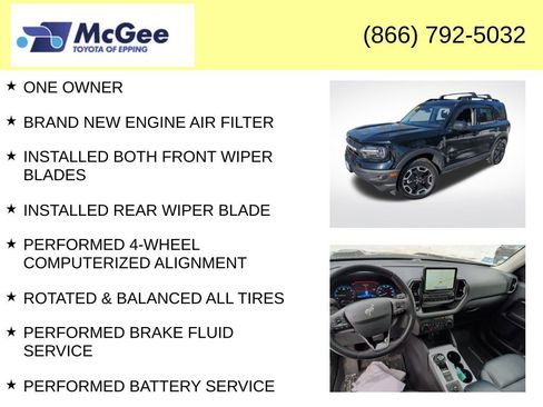 Used 2023 Ford Bronco Sport Outer Banks w/ Tech Package image 8