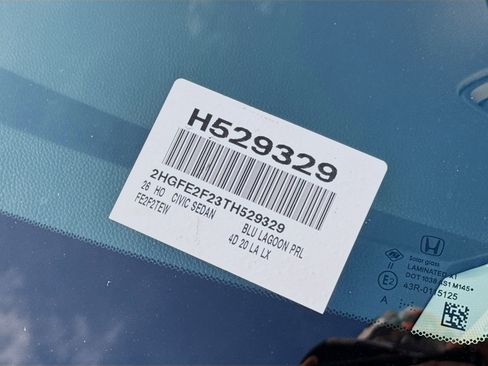 New 2026 Honda Civic LX image 26