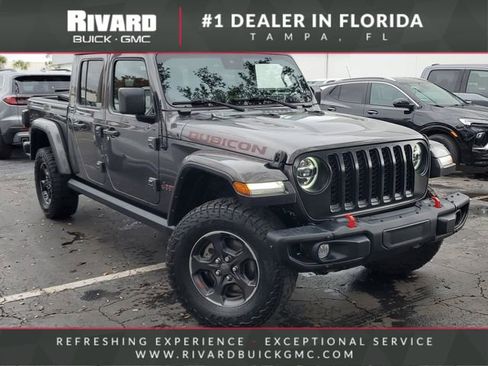 Used 2022 Jeep Gladiator Rubicon w/ LED Lighting Group image 1