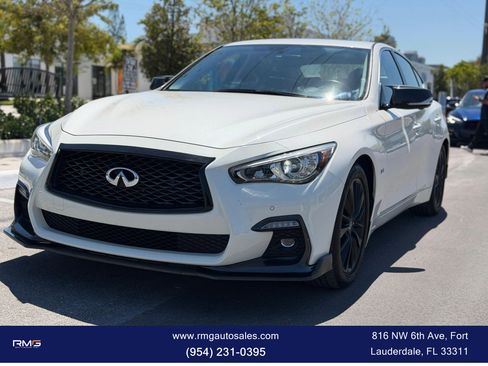 Used 2023 INFINITI Q50 Luxe w/ Cargo Package image 1