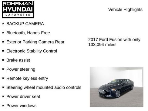 Used 2017 Ford Fusion Titanium image 7