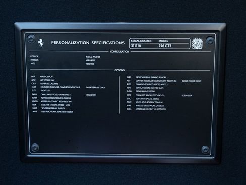 Used 2024 Ferrari 296 GTS image 13