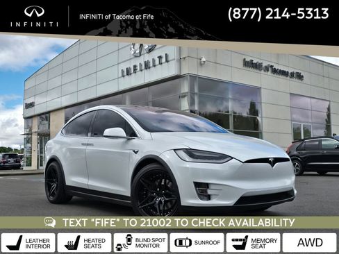 Used 2018 Tesla Model X 75D AWD/4WD image 1