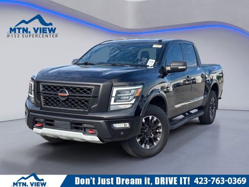 Used 2020 Nissan Titan PRO-4X w/ Pro-4x Utility Package AWD/4WD image 1