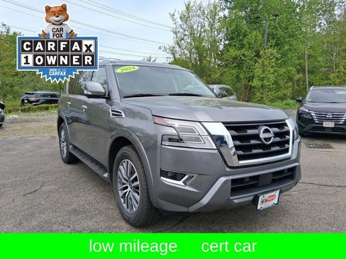 Certified 2024 Nissan Armada SL w/ Captain's Chairs Package AWD/4WD image 2