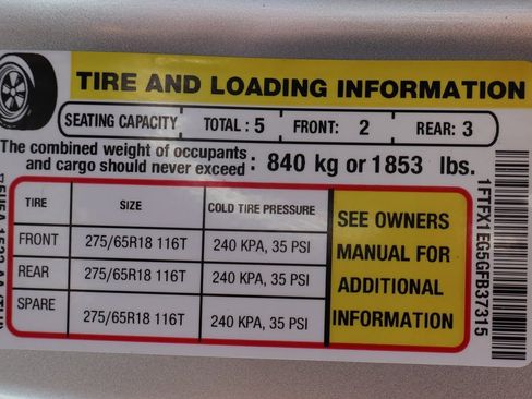 Used 2016 Ford F150 XLT w/ Equipment Group 302A Luxury image 58