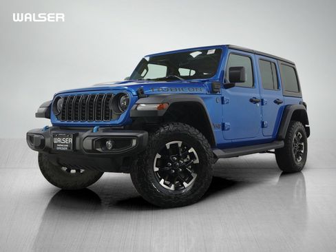 Used 2024 Jeep Wrangler Unlimited Rubicon 4xe w/ Technology Group AWD/4WD image 1