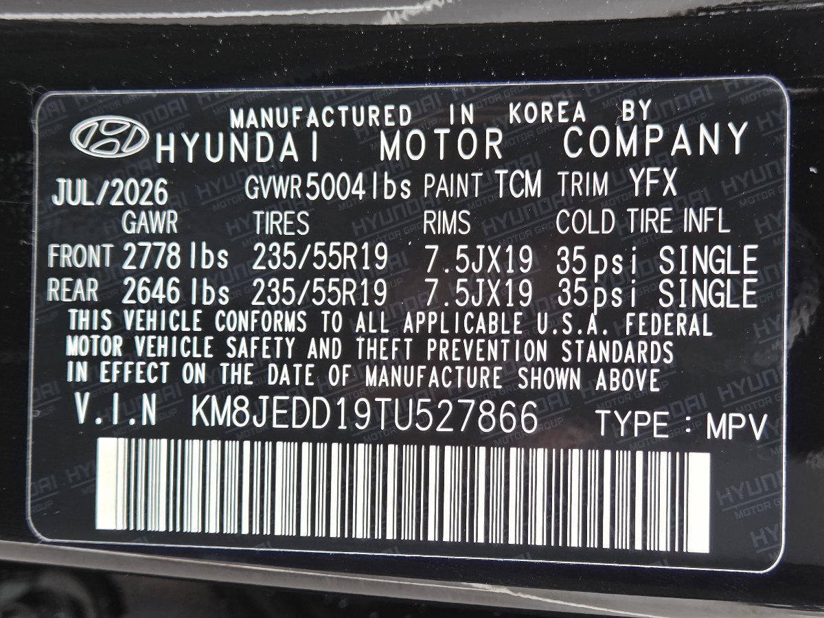 New 2026 Hyundai Tucson Limited AWD/4WD image 43