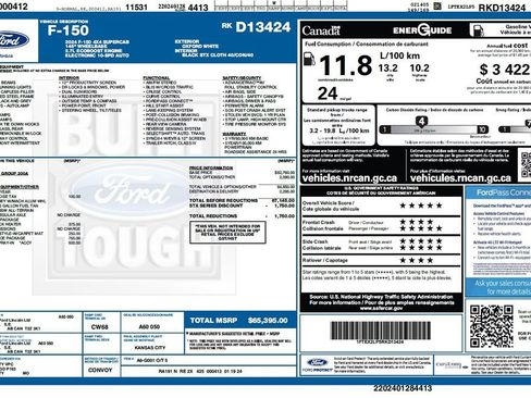 Used 2024 Ford F150 STX w/ Mobile Office Package image 5