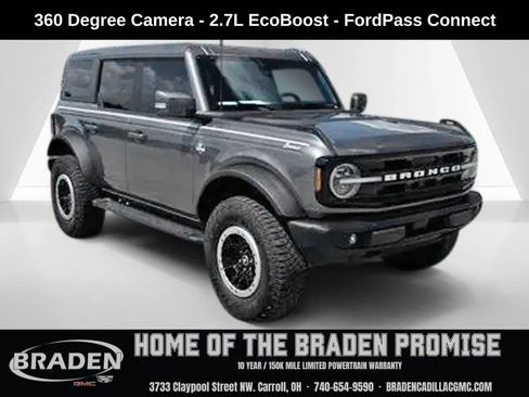 Used 2023 Ford Bronco Outer Banks w/ Sasquatch Package AWD/4WD image 1