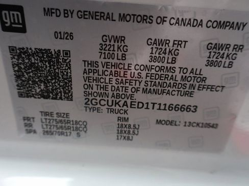 New 2026 Chevrolet Silverado 1500 W/T w/ Z71 Off-Road Package image 25