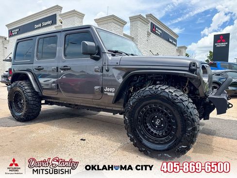 Used 2021 Jeep Wrangler Unlimited Sport AWD/4WD image 1
