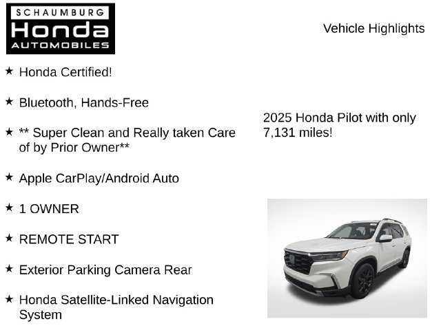 Used 2025 Honda Pilot Touring image 10
