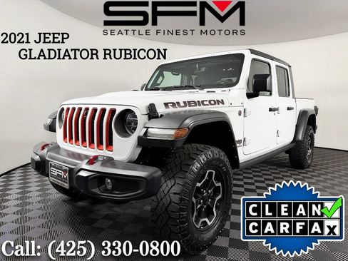 Used 2021 Jeep Gladiator Rubicon AWD/4WD image 1