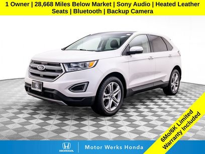 Used 2016 Ford Edge Titanium w/ Class II Trailer Tow Package