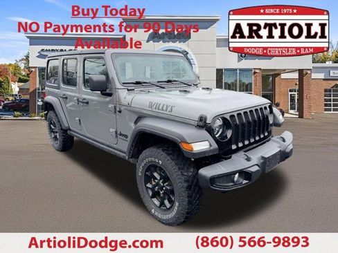 Certified 2021 Jeep Wrangler Unlimited Sport image 1