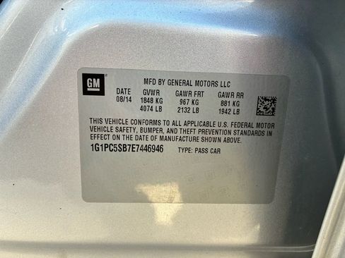 Used 2014 Chevrolet Cruze LT image 25