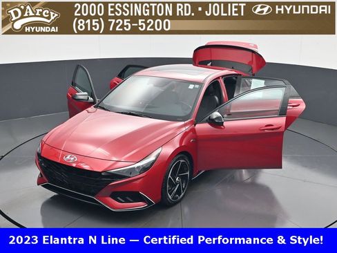 Certified 2023 Hyundai Elantra N Line w/ Preferred Accessory Package image 30