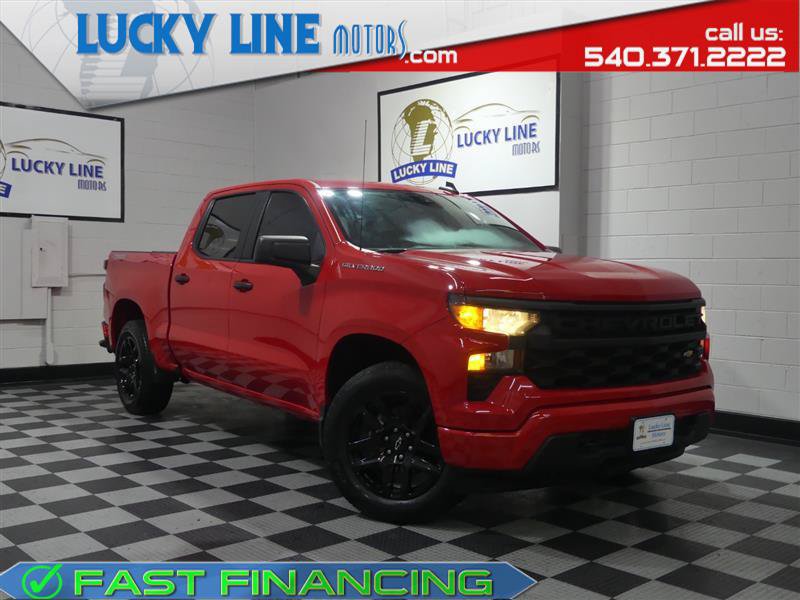 Used 2022 Chevrolet Silverado 1500 Custom AWD/4WD image 1