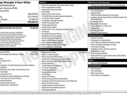 Used 2024 Jeep Wrangler Willys image 2