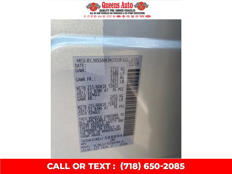 Used 2020 Nissan Pathfinder SL AWD/4WD image 28