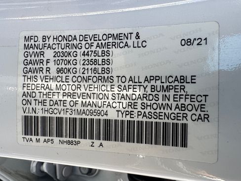 Used 2021 Honda Accord Sport image 16