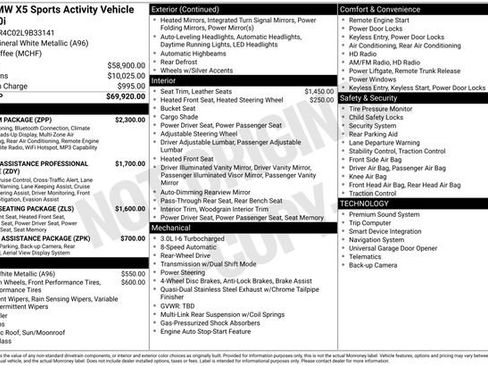 Used 2020 BMW X5 sDrive40i w/ Premium Package image 11