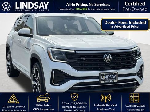 Certified 2024 Volkswagen Atlas SEL Premium R-Line AWD/4WD image 1