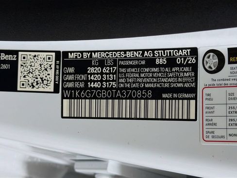 New 2026 Mercedes-Benz S 580 4MATIC Sedan image 37