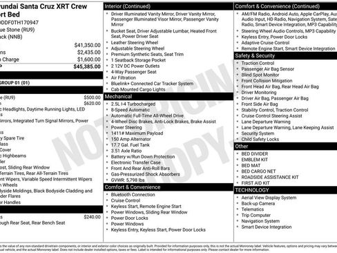 New 2026 Hyundai Santa Cruz XRT AWD/4WD image 4