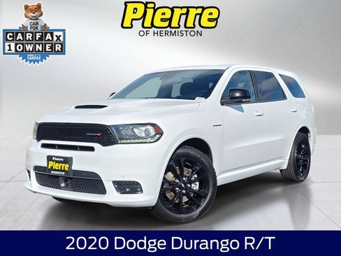Used 2020 Dodge Durango R/T w/ Technology Group AWD/4WD image 1