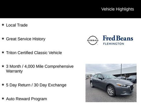 Used 2017 MAZDA MAZDA3 Sport w/ Preferred Equipment Package image 5