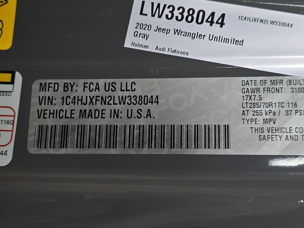 Used 2020 Jeep Wrangler Unlimited Rubicon AWD/4WD image 35