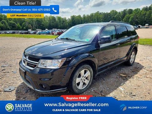 Used 2012 Dodge Journey SXT w/ Flexible Seating Group FWD image 1
