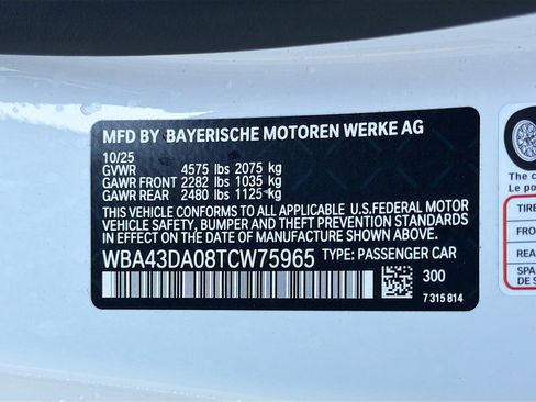 New 2026 BMW 430i 430i w/ M Sport Package image 43