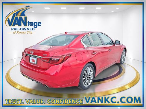 Used 2022 INFINITI Q50 Luxe w/ Cargo Package AWD/4WD image 6