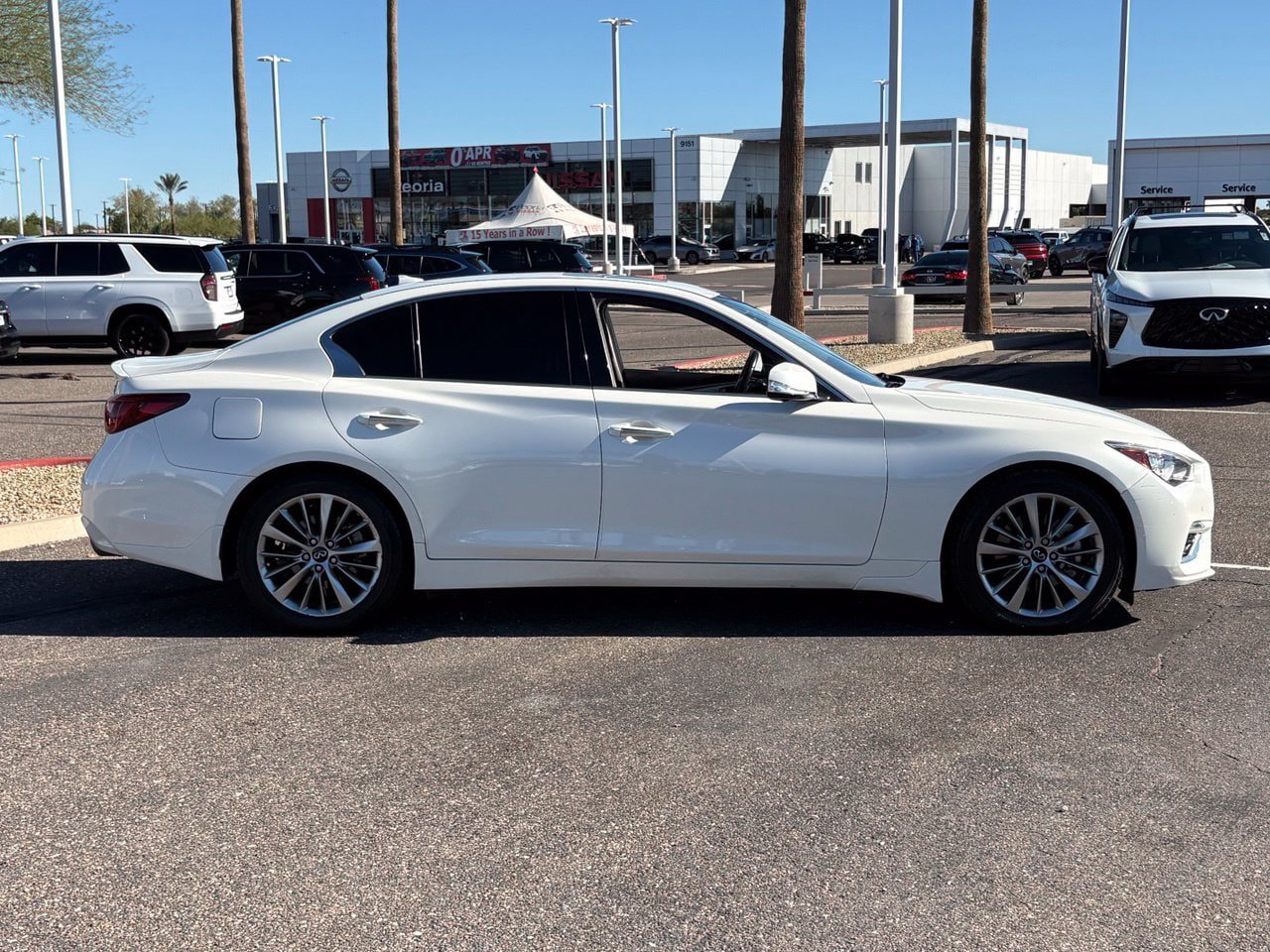 Used 2023 INFINITI Q50 Luxe w/ Cargo Package RWD image 7