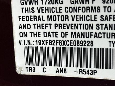 Used 2012 Honda Civic EX image 32