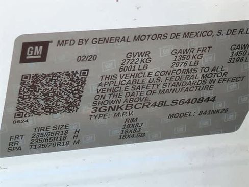 Used 2020 Chevrolet Blazer LT w/ LPO, Floor Liner Package image 34