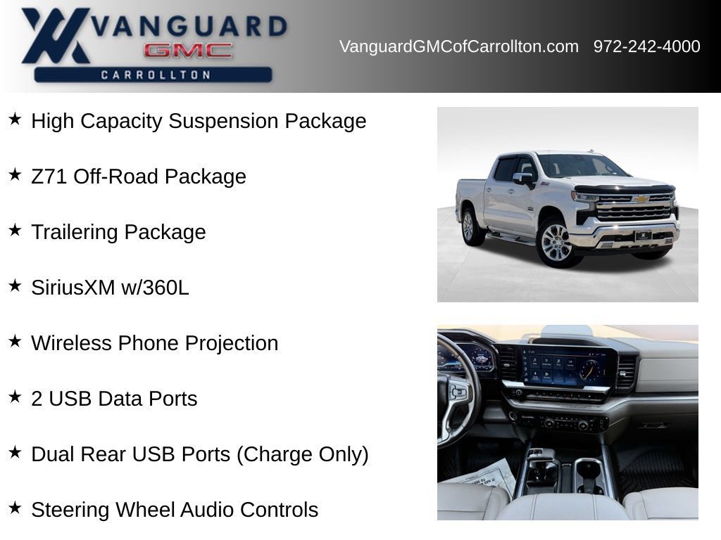 Used 2023 Chevrolet Silverado 1500 LTZ w/ LTZ Premium Texas Edition AWD/4WD image 12