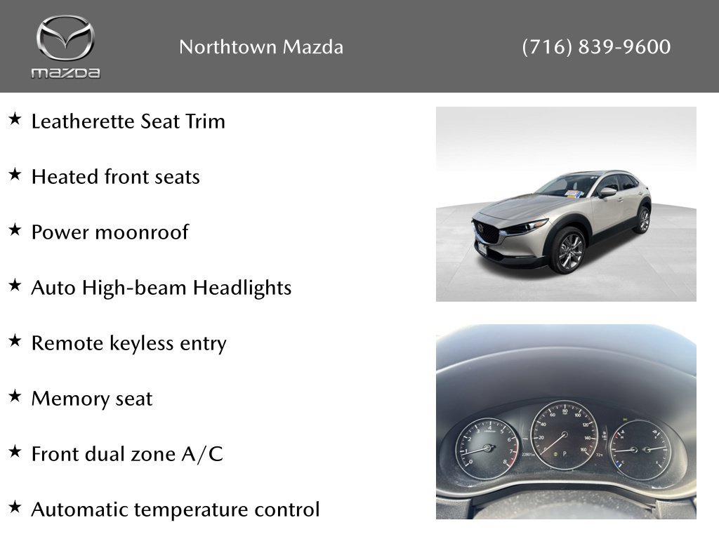 Certified 2024 MAZDA CX-30 AWD 2.5 S w/ Preferred Package image 2