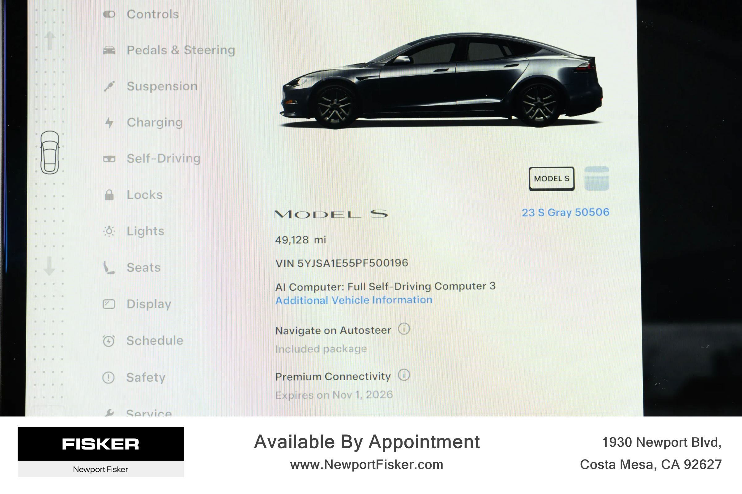 Used 2023 Tesla Model S Standard Range AWD/4WD image 24